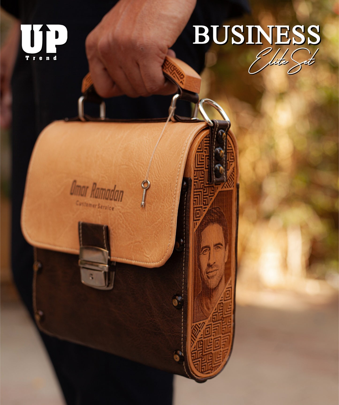 Business Elite Set with Cross Bag