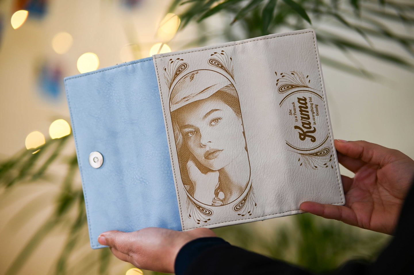 Diva Trendy Wallet "Baby Blue "