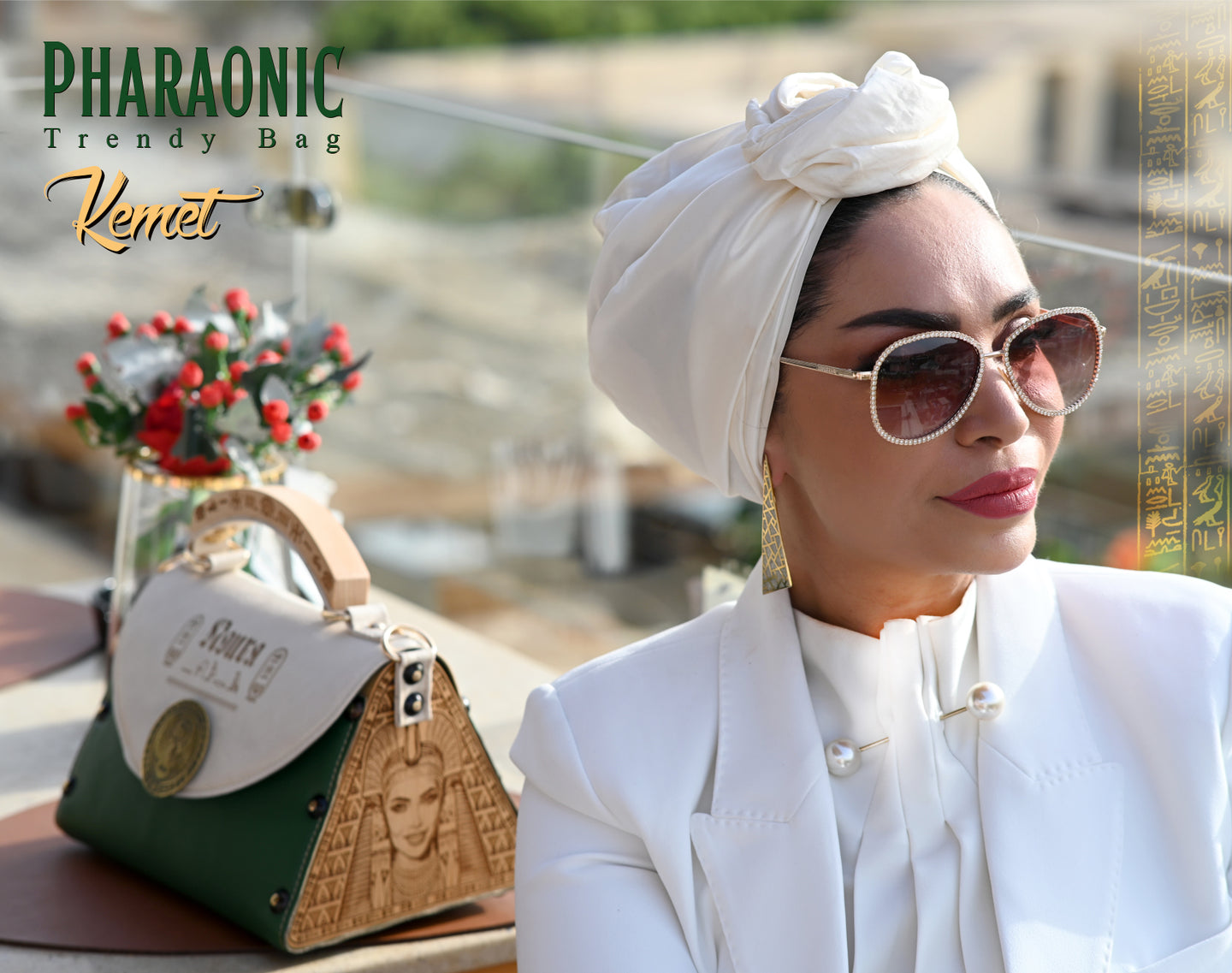 Pharaonic Trendy Bag "Kemet"