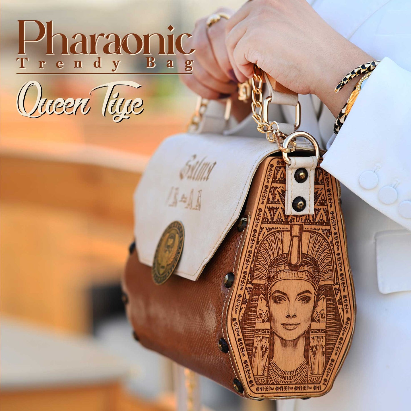 Pharaonic Trendy Bag " Queen Tiye"