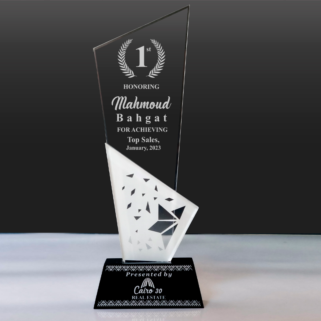 You Are The One - Quadri Acrylic Trophy