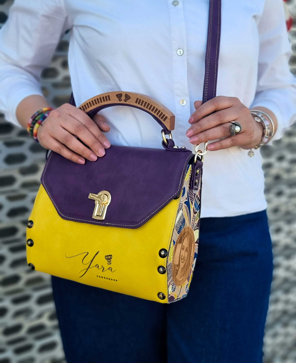 Violet Trendy Bag
