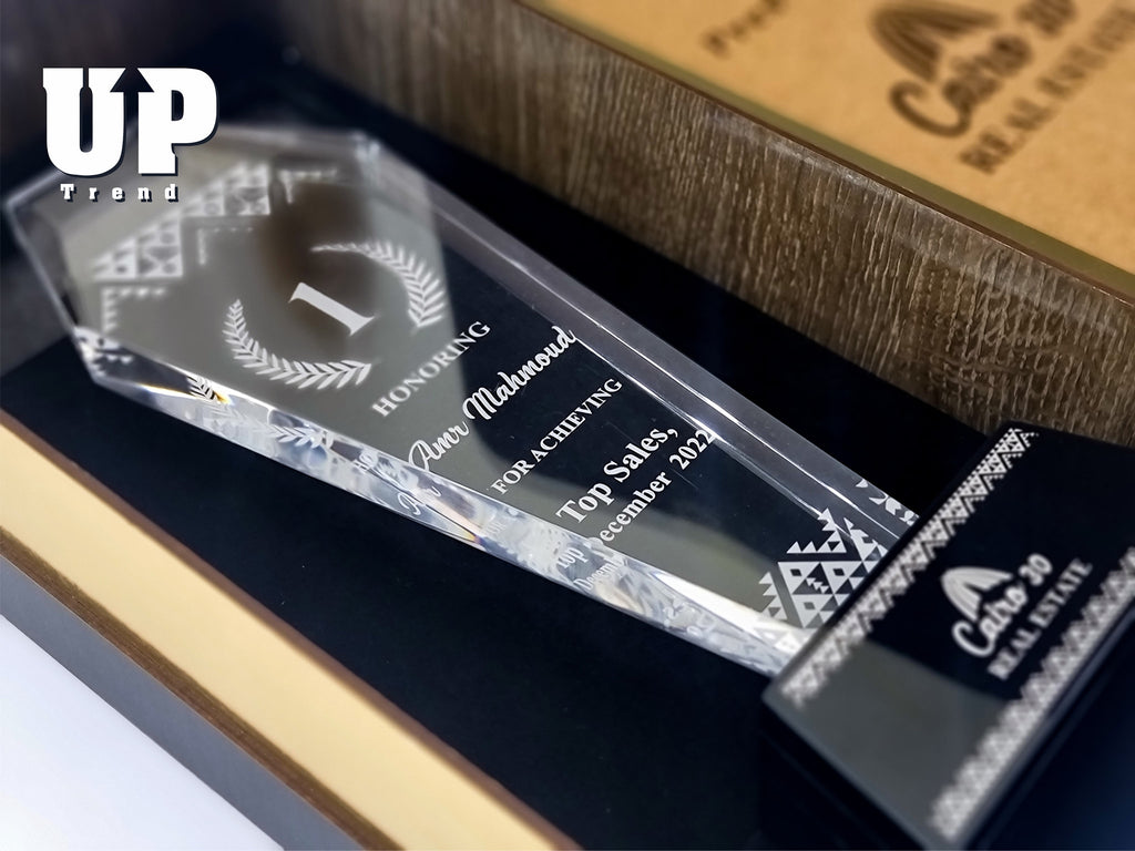 You Are The One - Hexa Acrylic Trophy