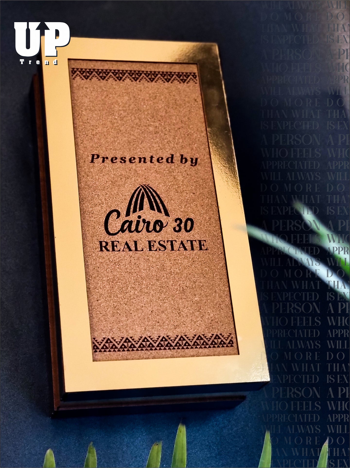 You Are The One - Hexa Acrylic Trophy