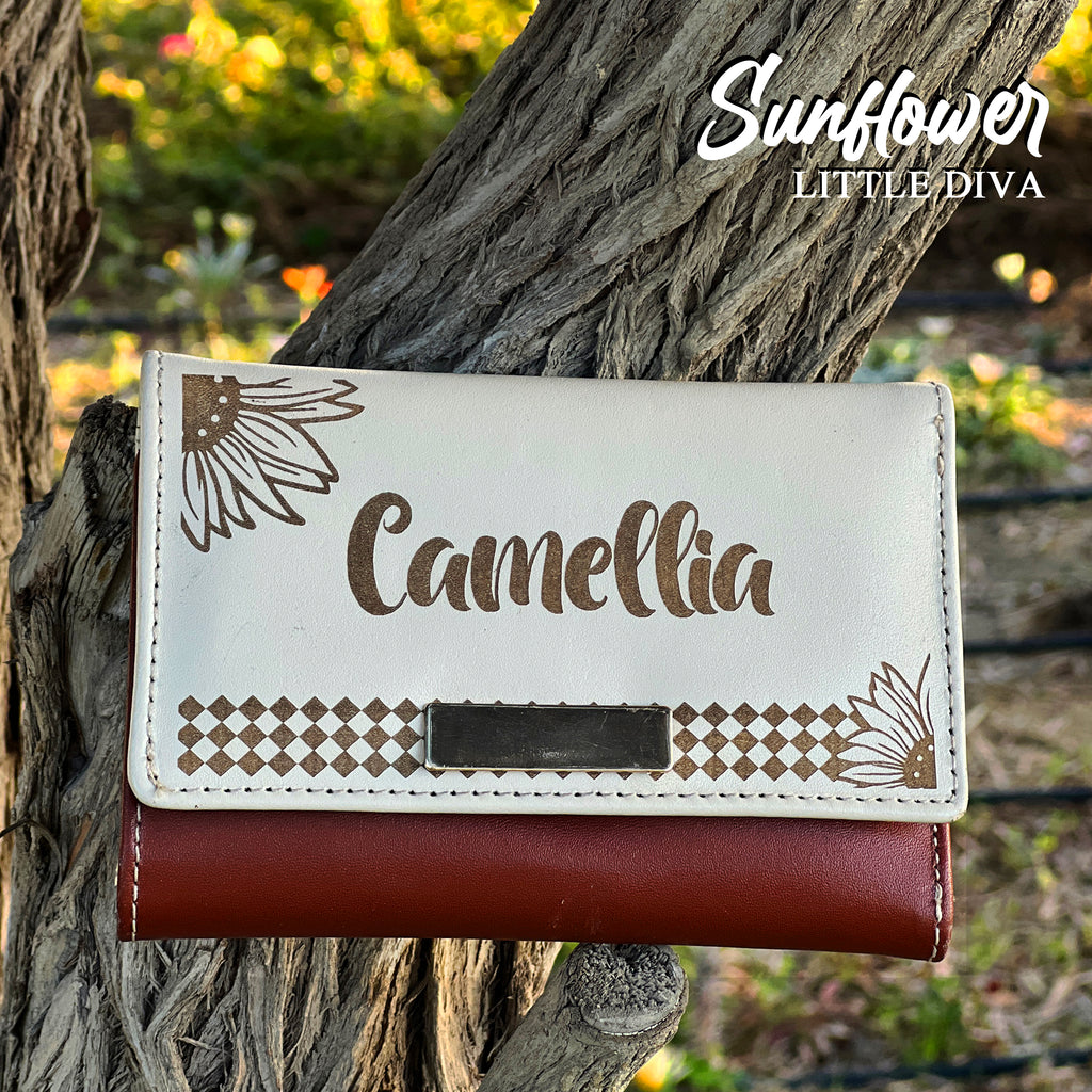 Genuine Trendy Wallet - Sunflower