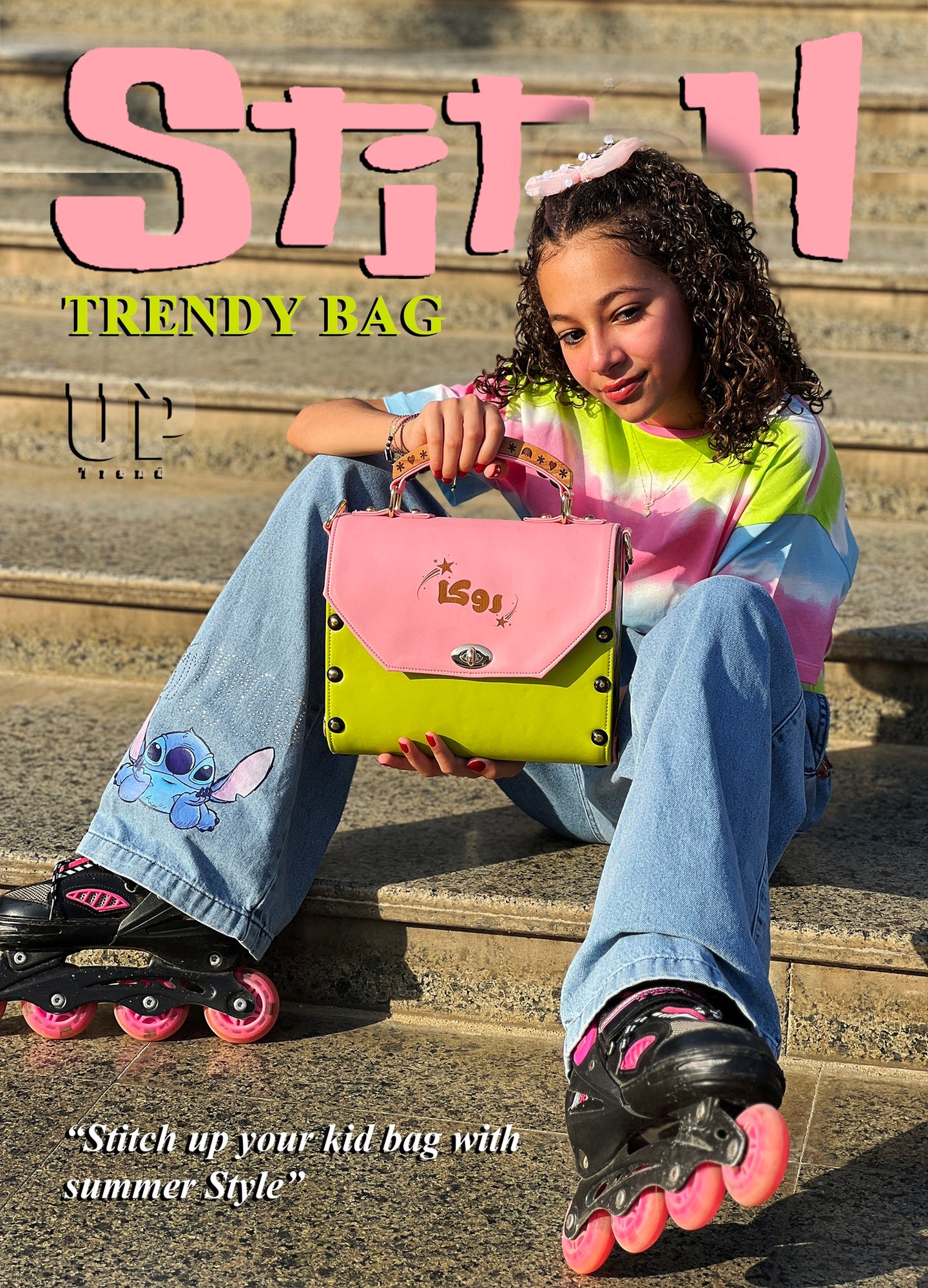 Stitch Trendy Backpack