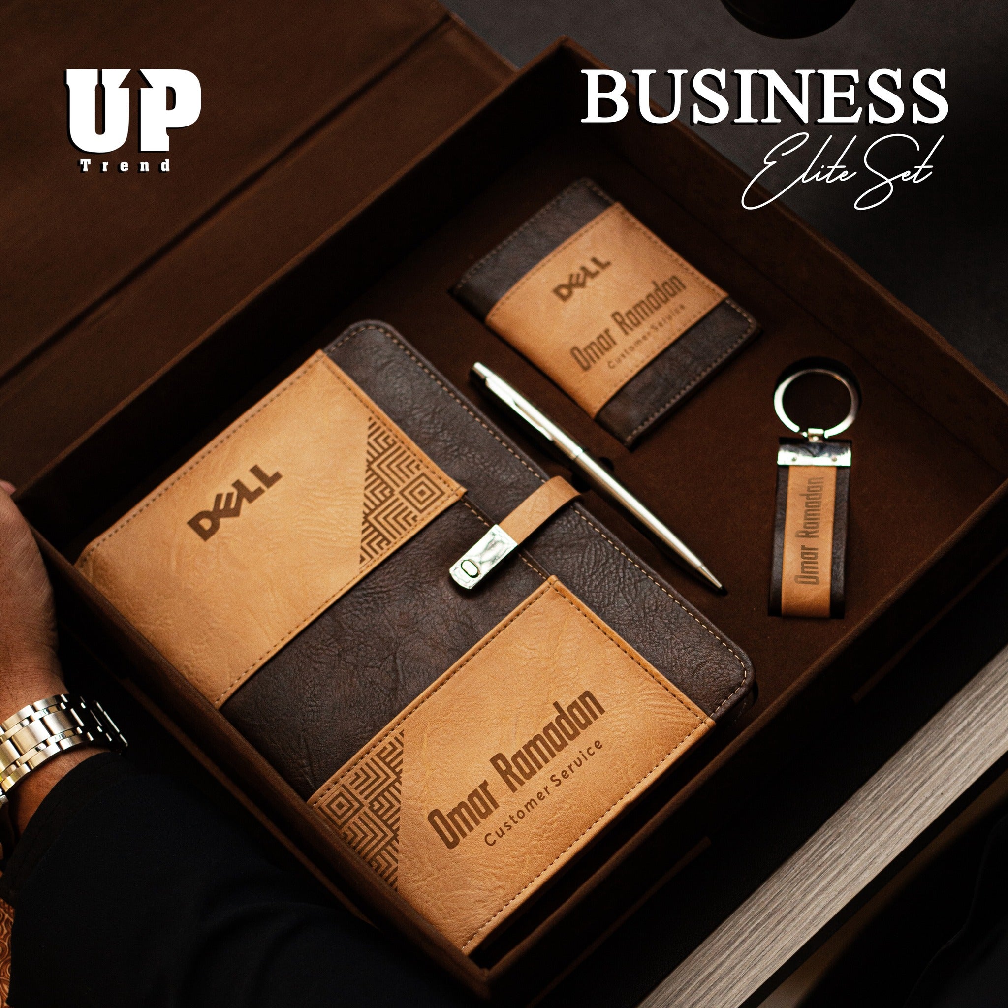 Business Elite Set with Cross Bag