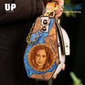 Marble Genuine Trendy Leather