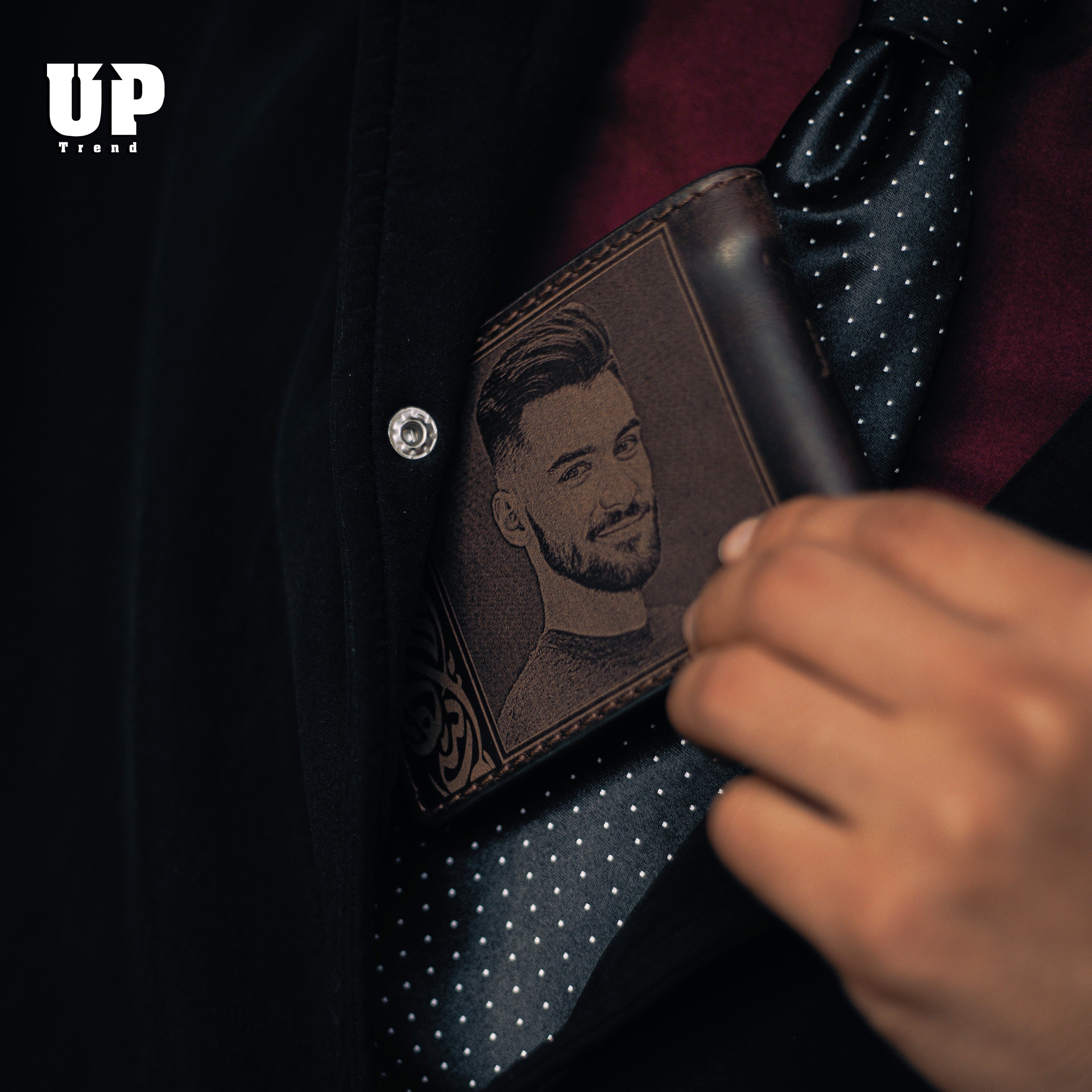 Timeless Touch - Calligraphy (Brown)