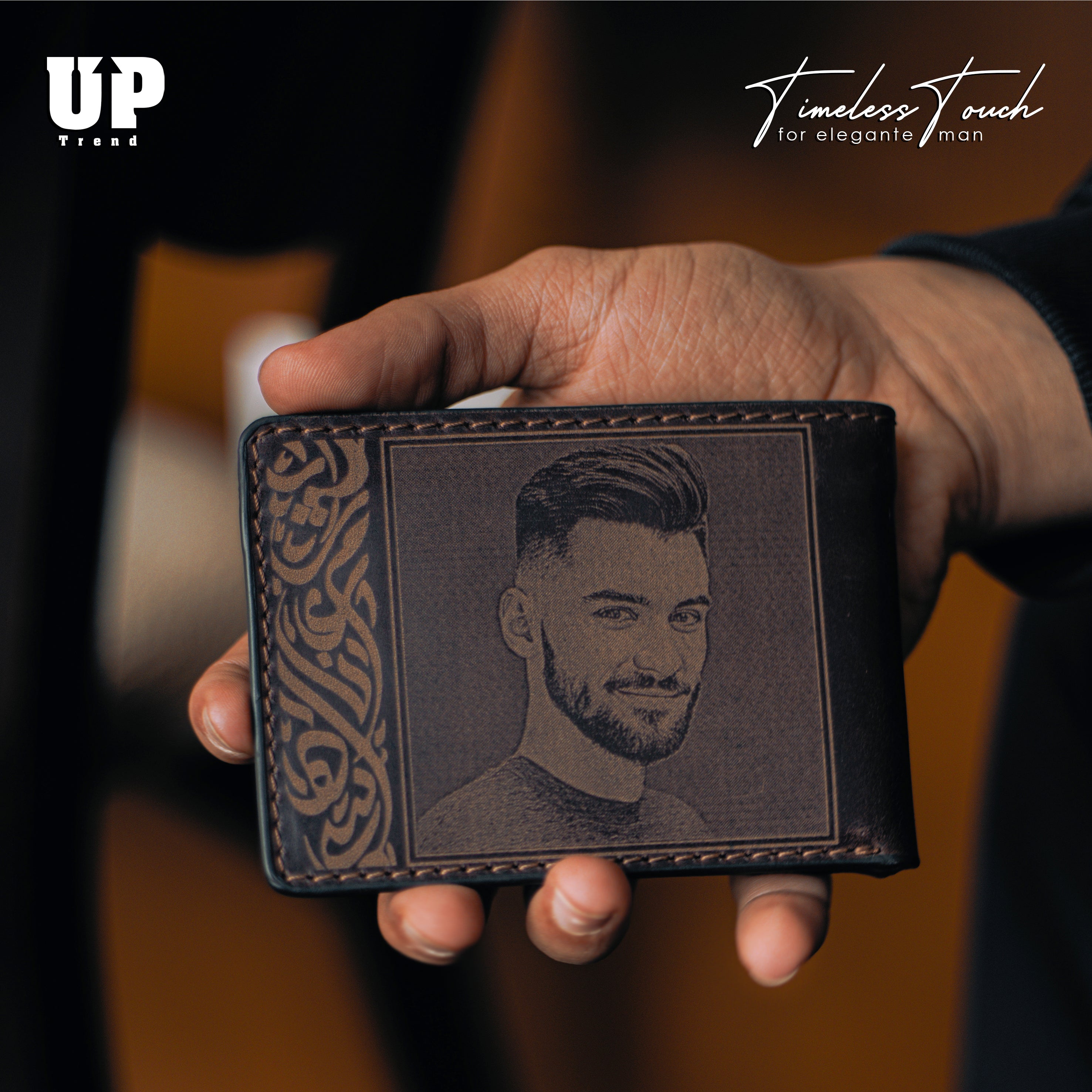 Timeless Touch - Calligraphy (Brown)