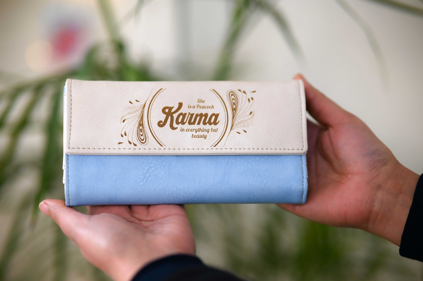 Diva Trendy Wallet "Baby Blue "