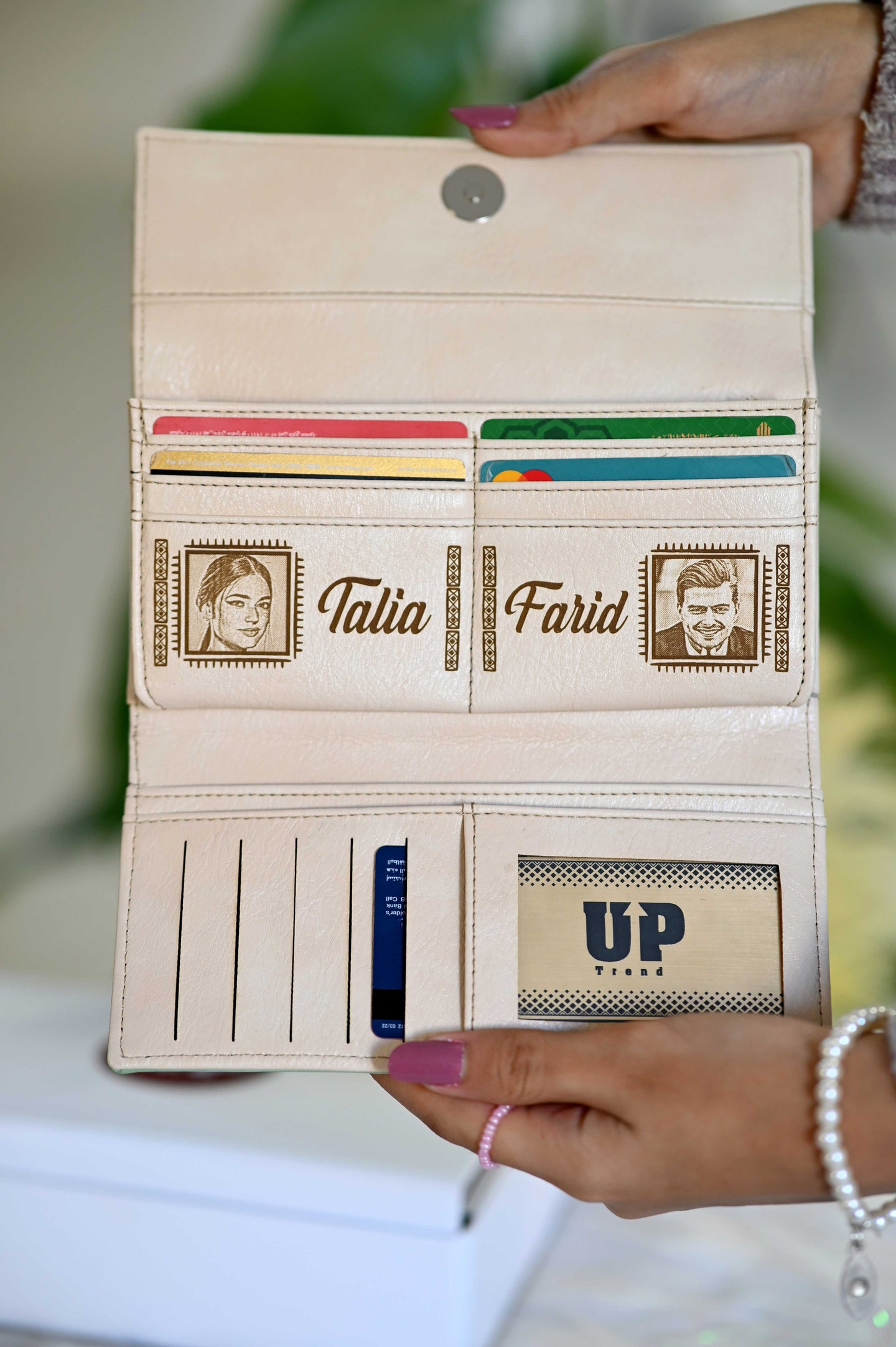 Diva Trendy Wallet "Pistachio"