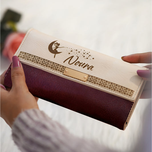 Diva Trendy Wallet "Maroon"